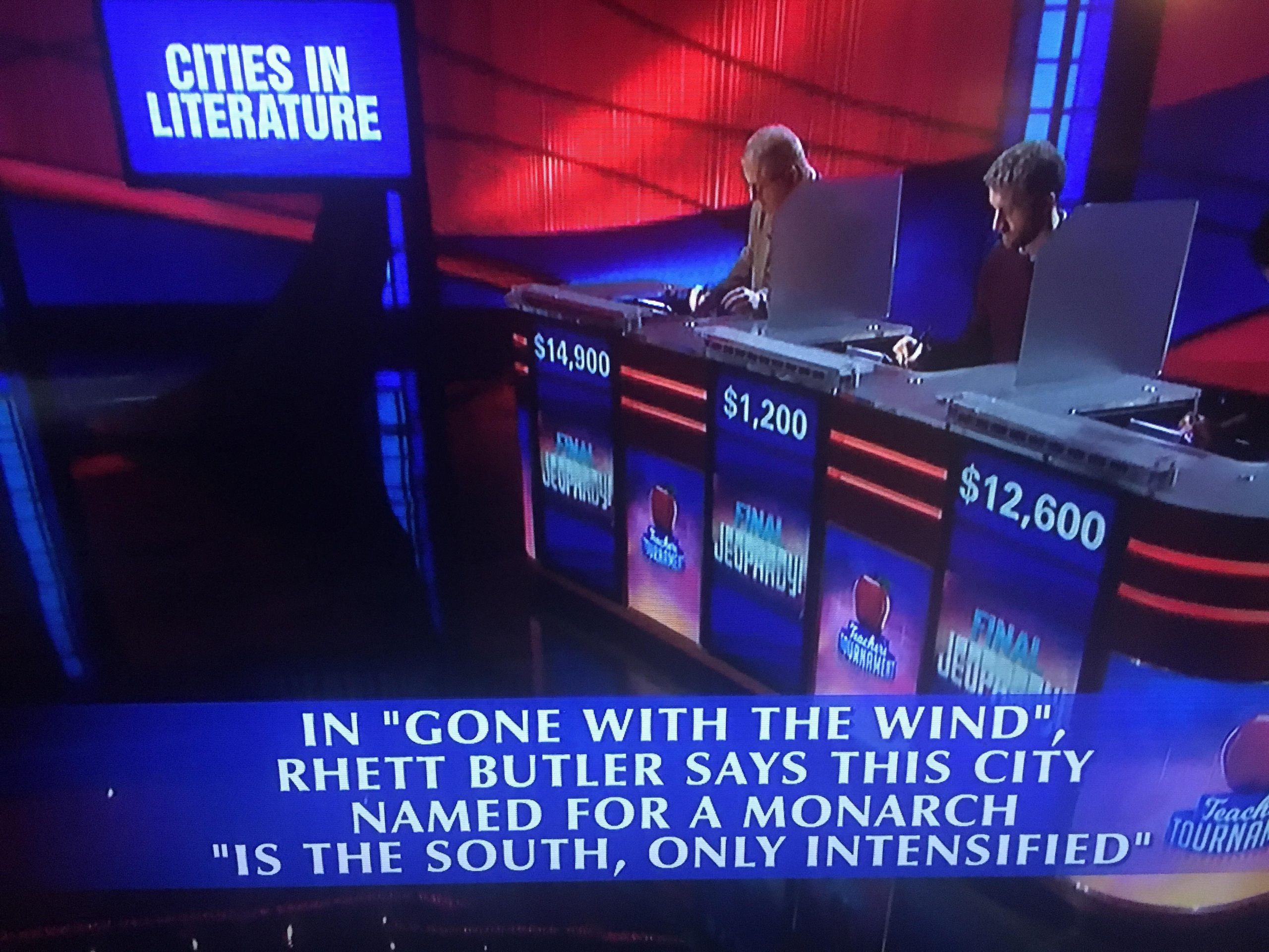 America's Final Jeopardy Syndrome
